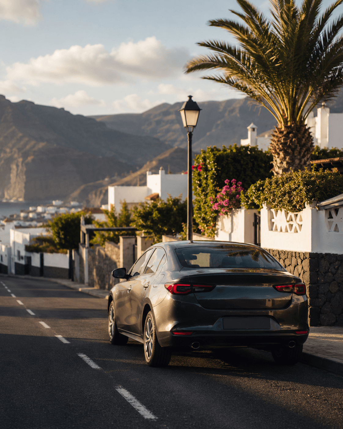 Car parked in Tenerife, representing vehicle registration and import assistance from registeryourcar.es
